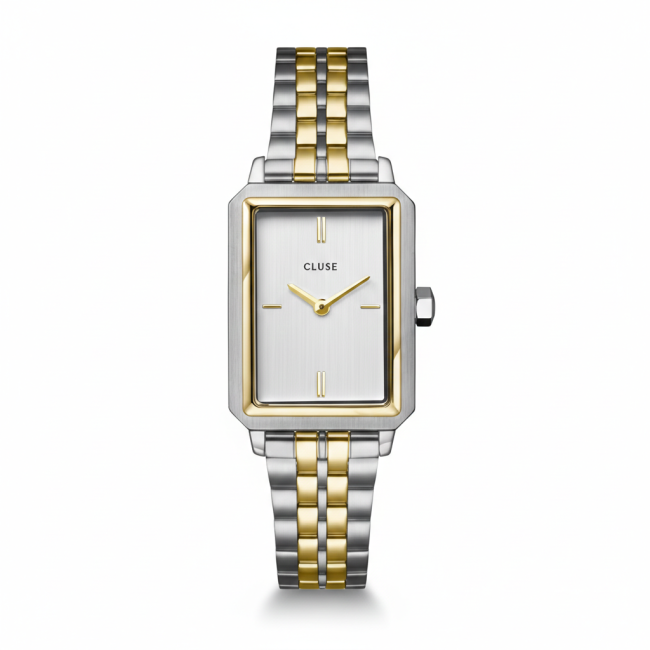 CLUSE - Montre Fluette en acier bicolore