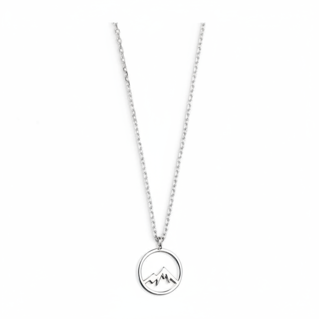 XENOX - Collier Sommet Éternel en argent sterling 925